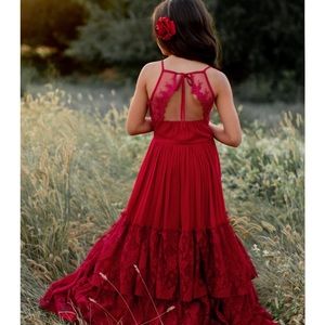 Joyfolie catrin dress in red